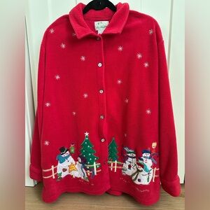 Quacker Factory Vintage Christmas Sweater